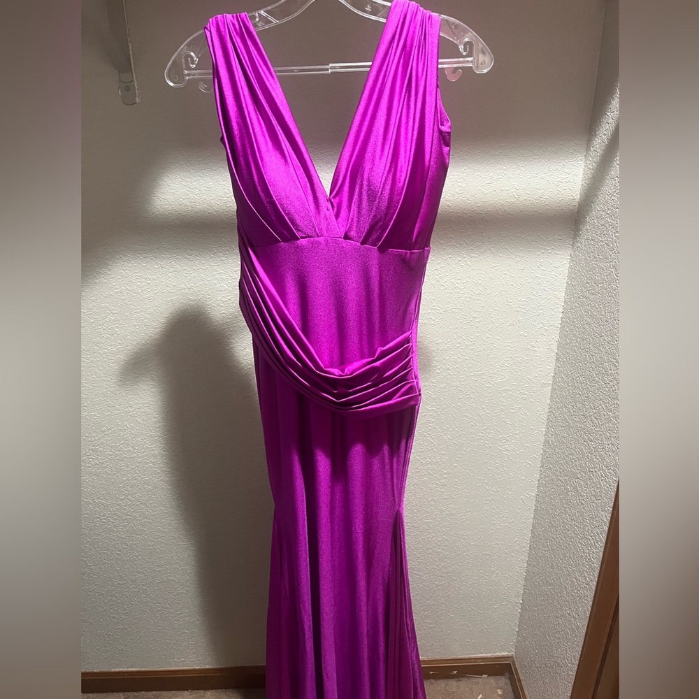 American Couture purple/magenta Women’s size 2 long formal dress